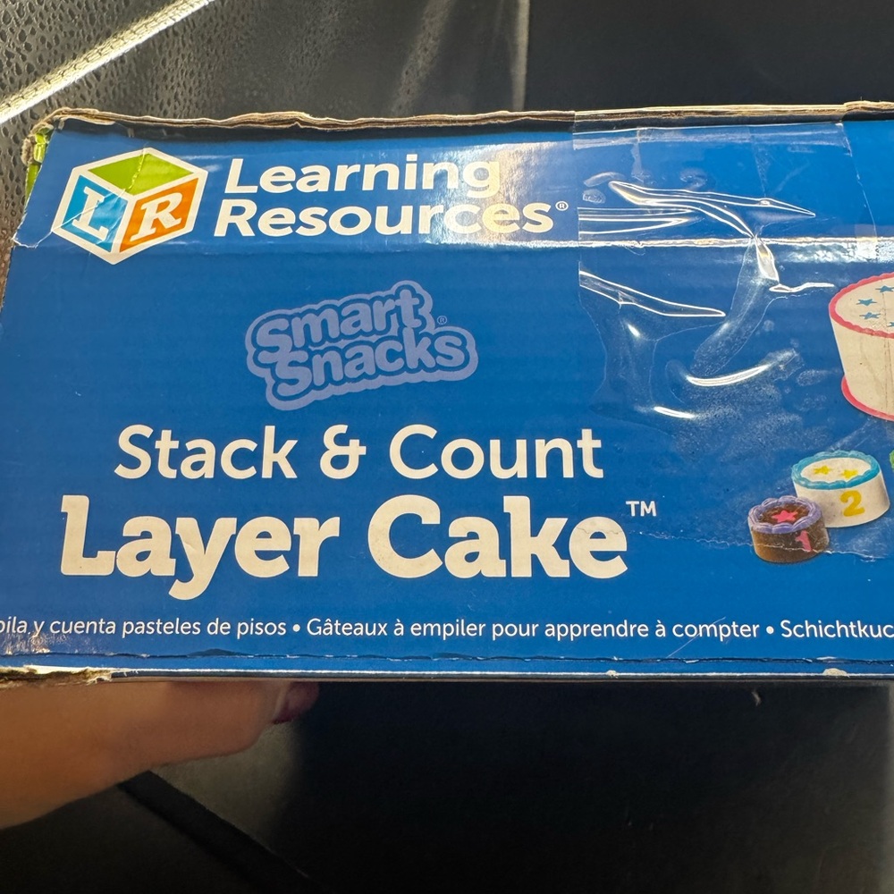Learning Resources Stack and Count Layer Cake Kids Learning Toy - Picture 8 of 9